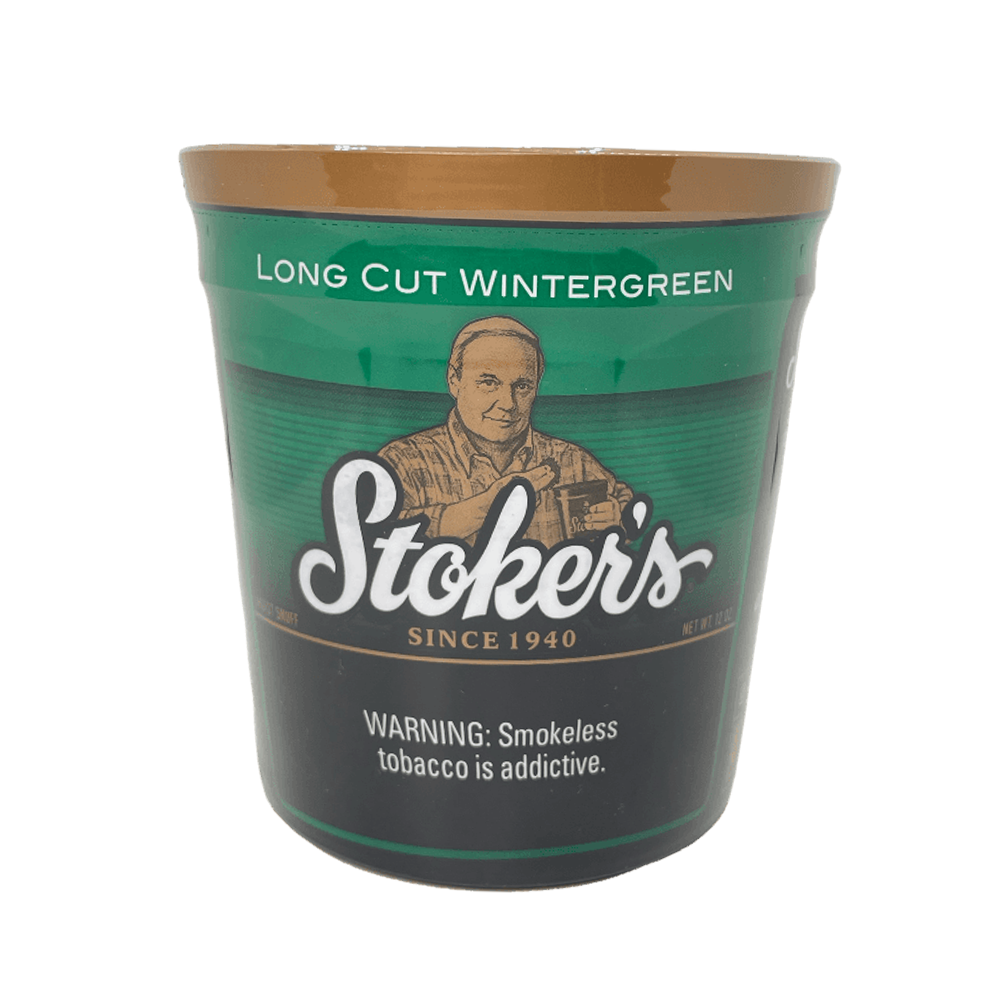 Stokers Wintergreen Long Cut Tub (12oz)